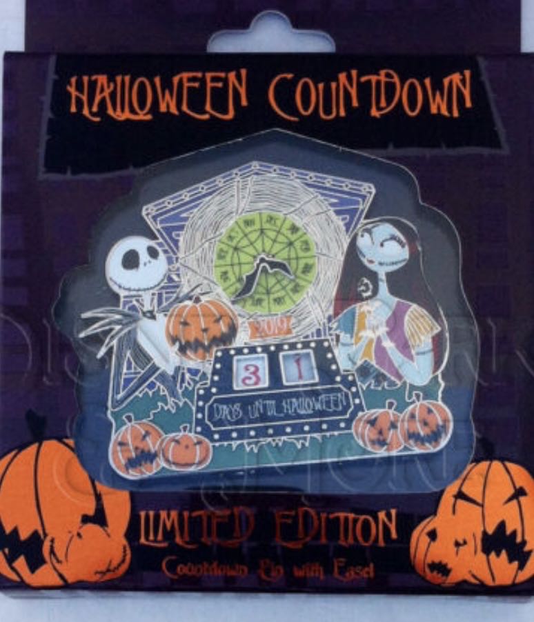 Nightmare Before Christmas Halloween Countdown - Disney pin collectible [Barcode 400912114183] - Main Image 3