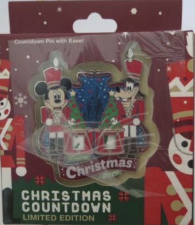 Mickey And Goofy Christmas Countdown 2019 - Disney pin collectible [Barcode 400914613431] - Main Image 3