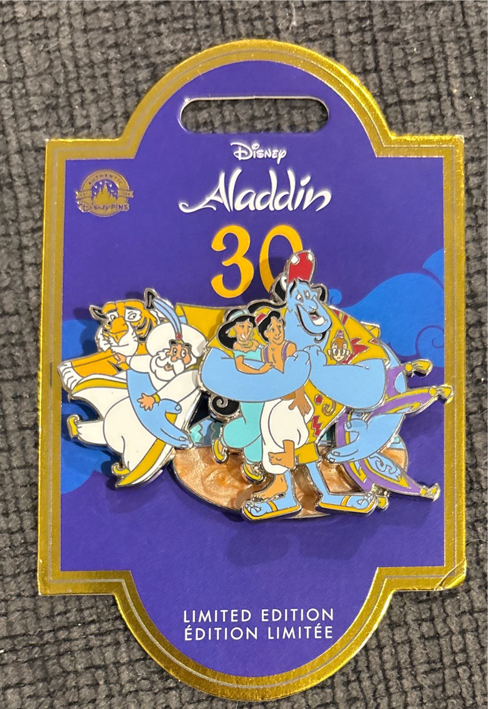 Aladdin 30th Anniversary - Disney Pin pin collectible [Barcode 400951266829] - Main Image 3