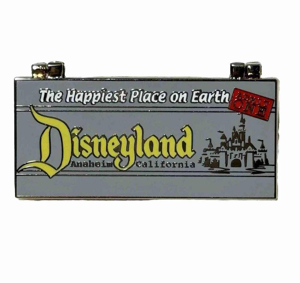 Disneyland Vintage Ticket Book  pin collectible - Main Image 2