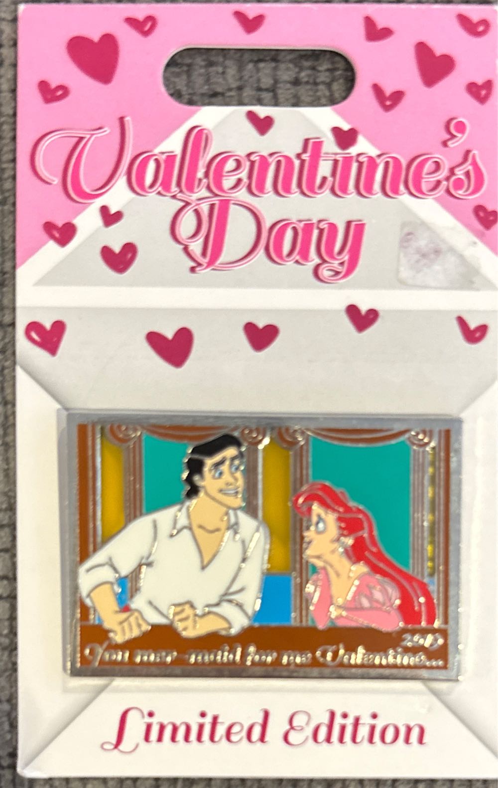 Little Mermaid Valentines Day - Disney Pin pin collectible [Barcode 400021050020] - Main Image 3