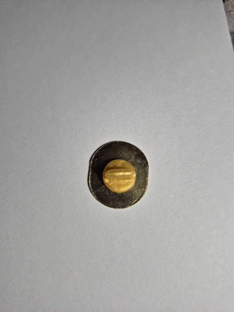 Al Amin 1992 Circus Booster - Gold Plated Hard Enamel pin collectible - Main Image 2