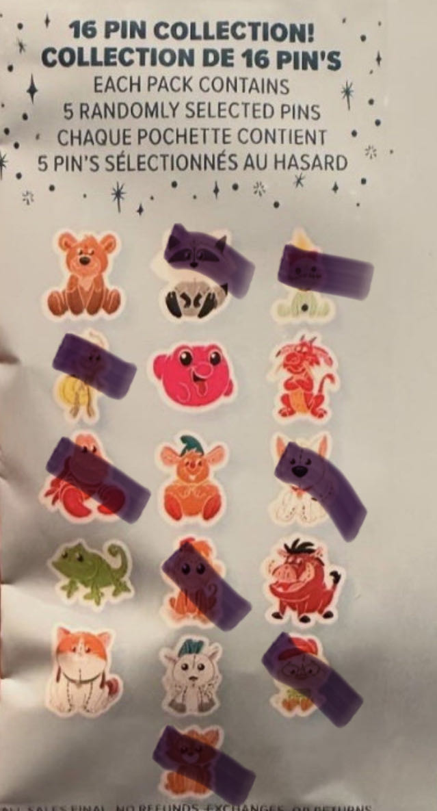 #Pixie Plush Bag  pin collectible [Barcode 400977723177] - Main Image 2