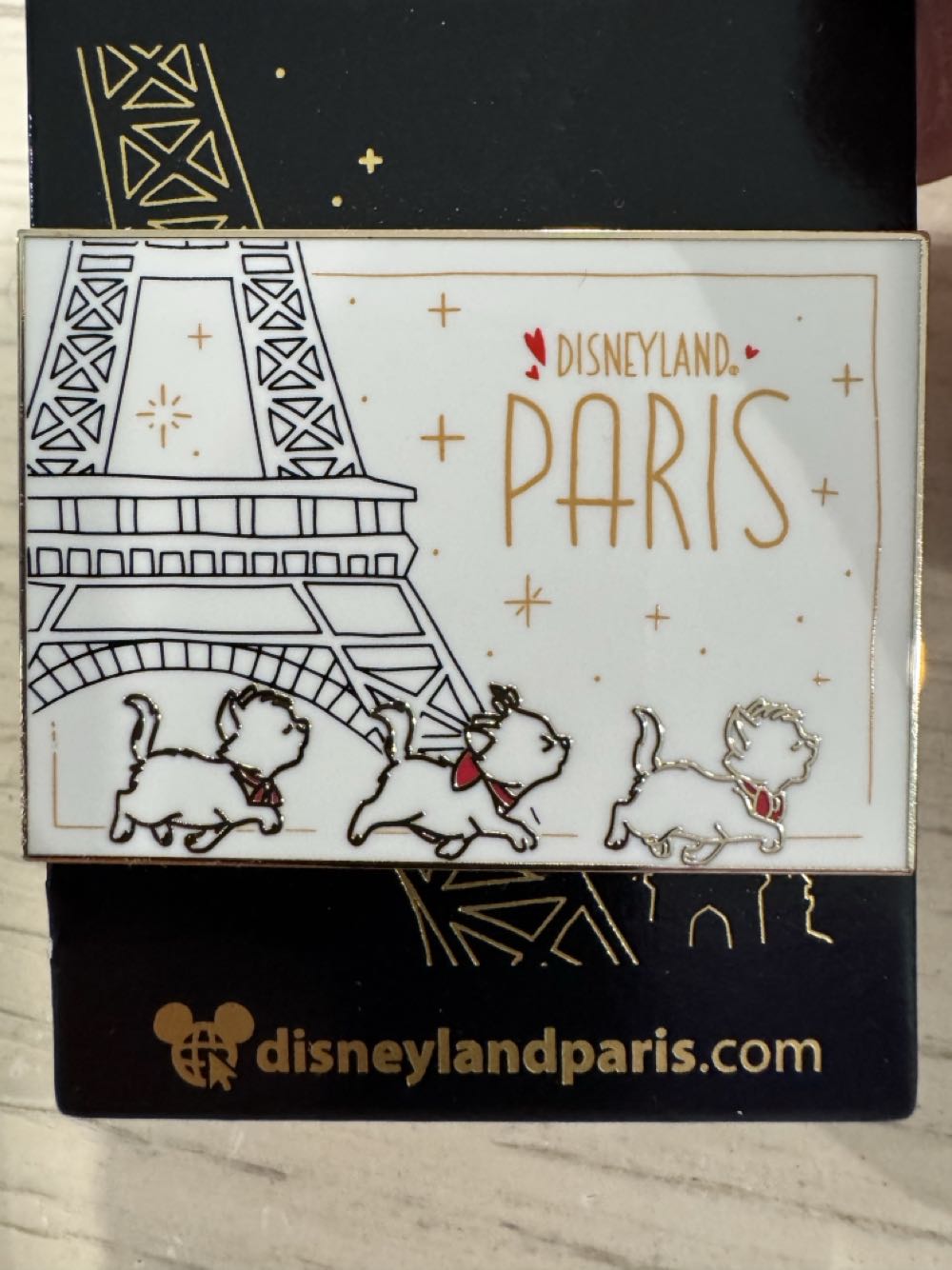 DLP Disneyland Paris (Aristocats)  pin collectible [Barcode 2078010240547] - Main Image 2