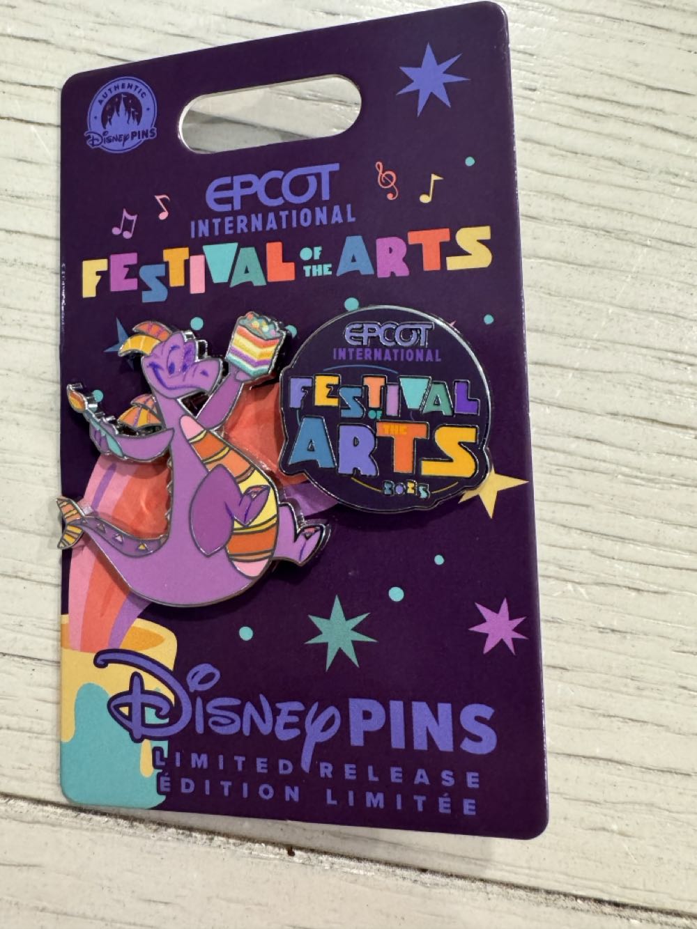 Festival Of The Arts, Figment, Epcot, 2025 Set - Parks pin collectible [Barcode 400987318769] - Main Image 2
