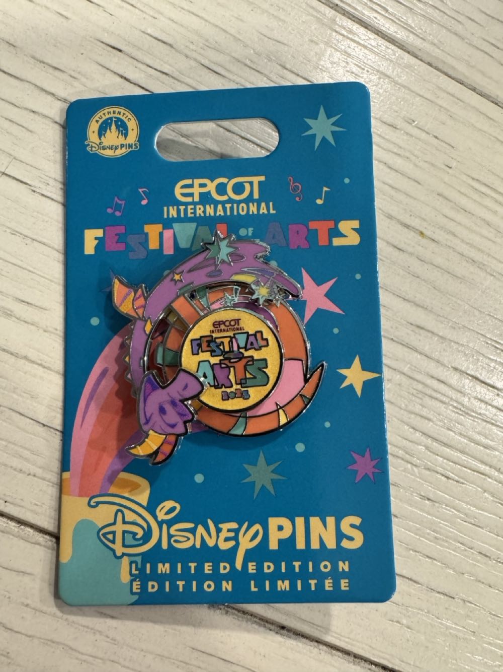 Festival Of The Arts, Figment, Epcot, 2025 - Festival of the Arts pin collectible [Barcode 400987318776] - Main Image 2