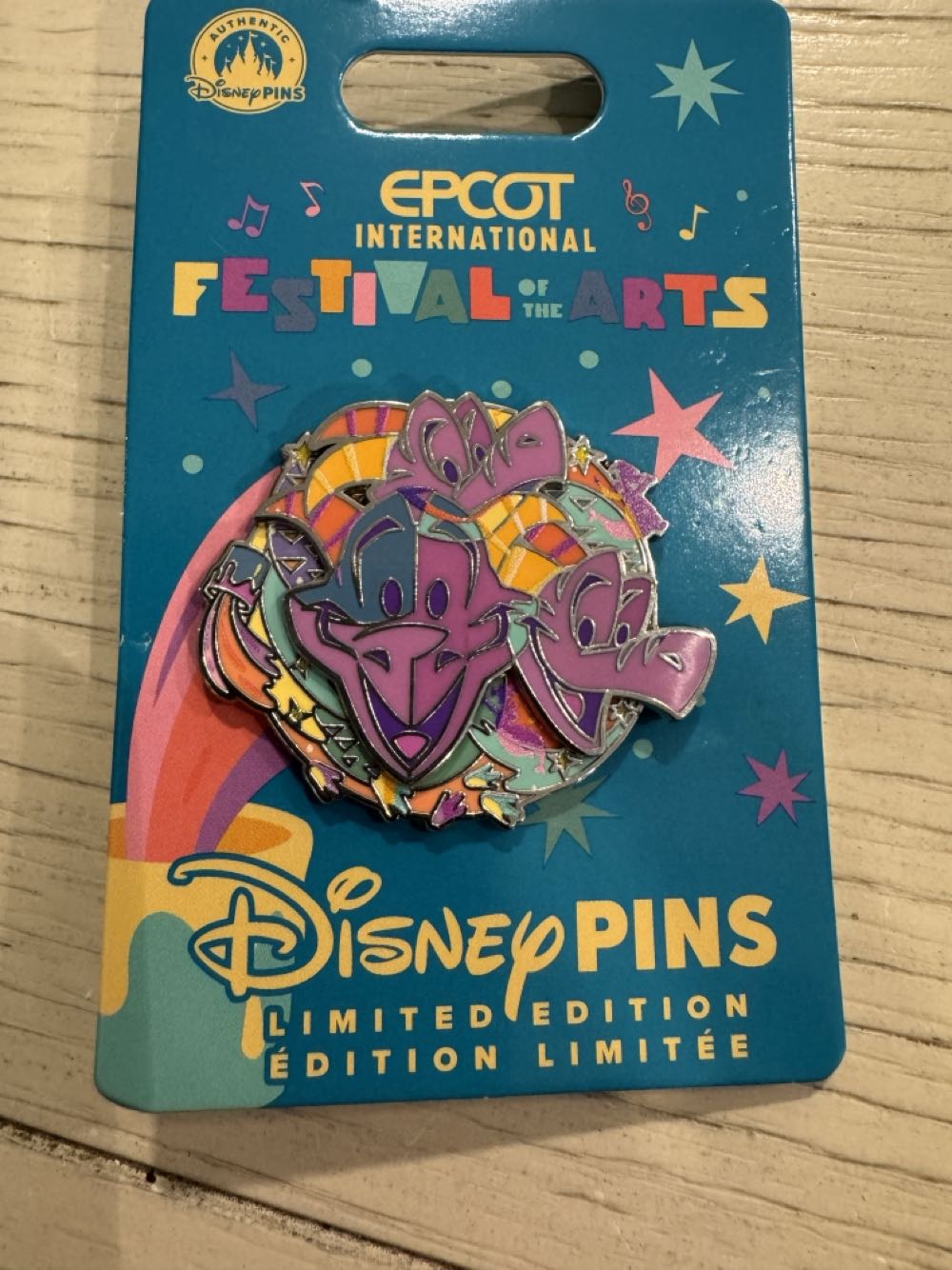 Festival Of The Arts, Figment, Epcot, 2025  pin collectible [Barcode 400989518327] - Main Image 2
