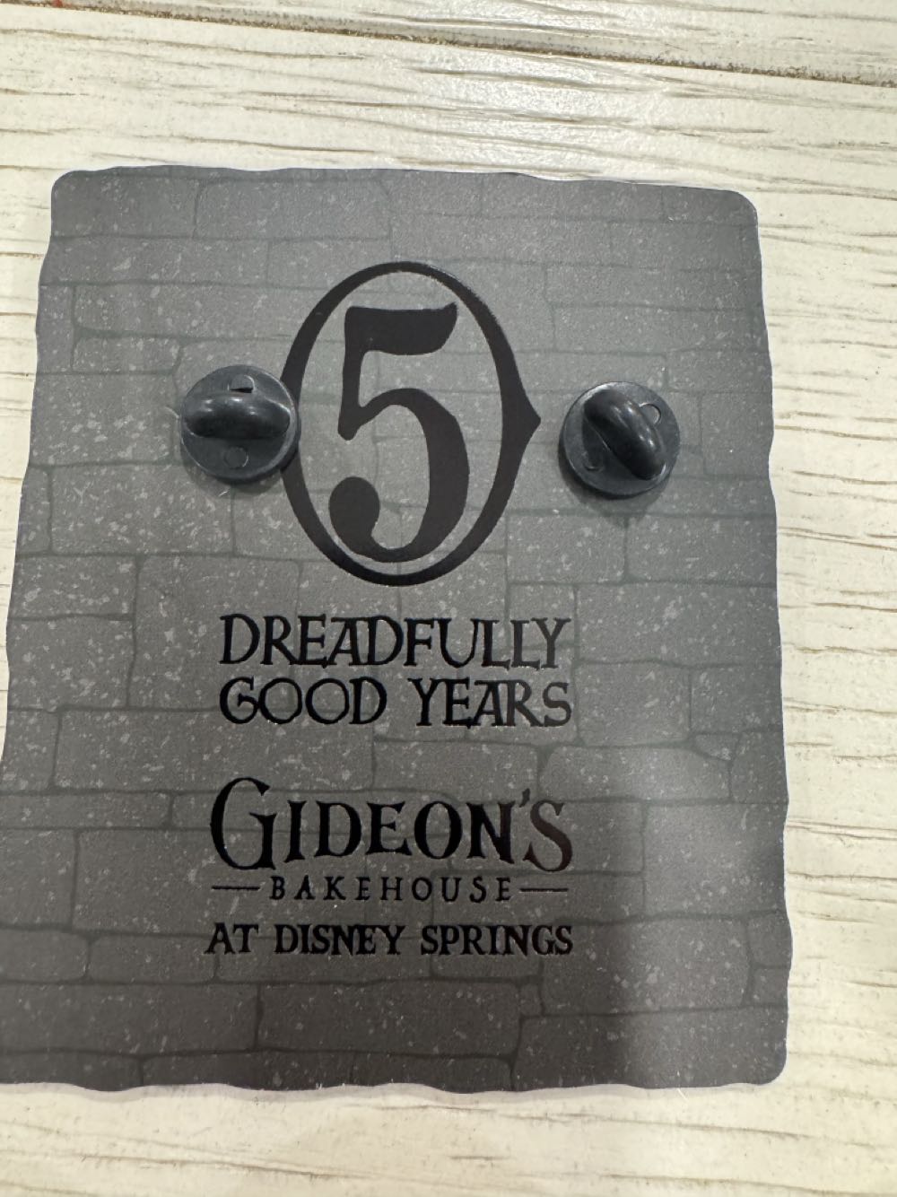 Gideon’s 5 Year Anniversary 2025  pin collectible - Main Image 3