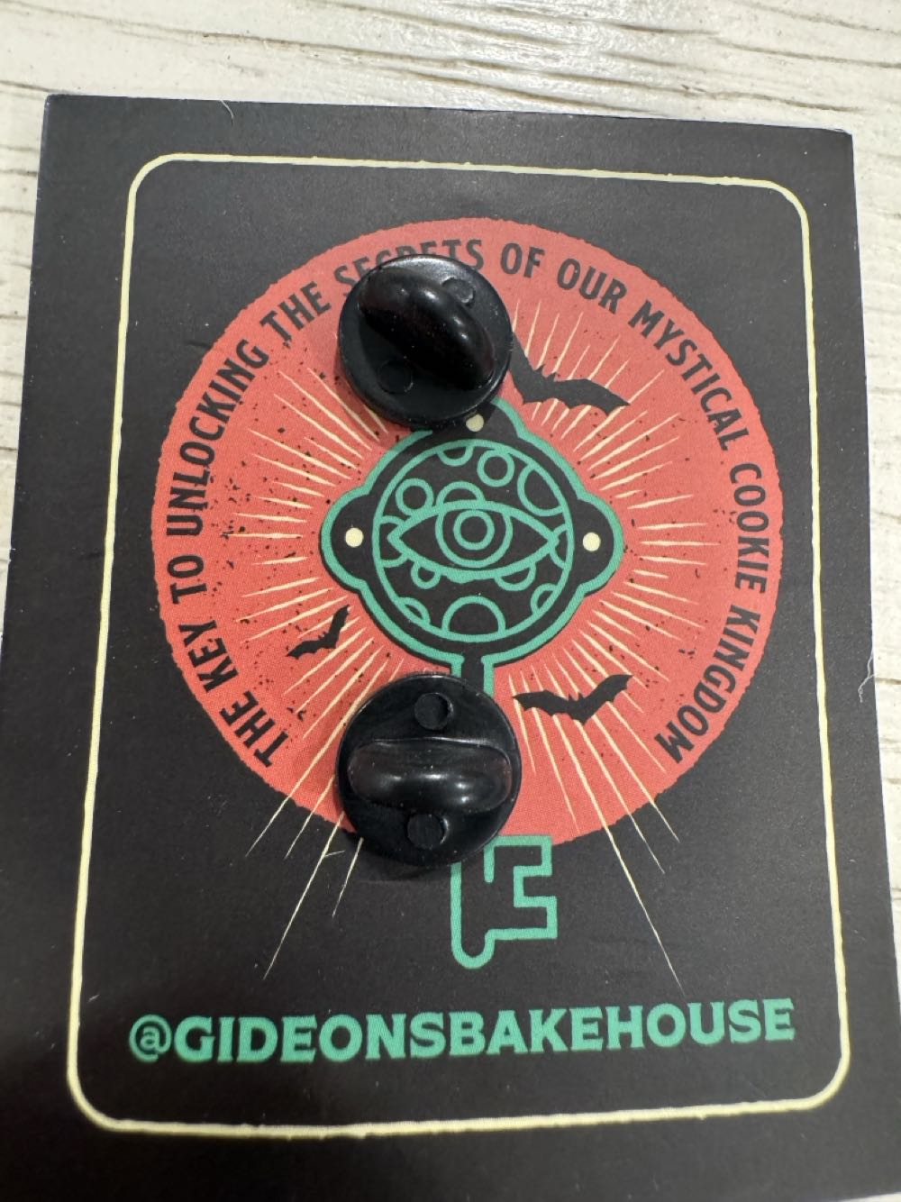 Gideon’s Backhouse Skull  pin collectible - Main Image 2