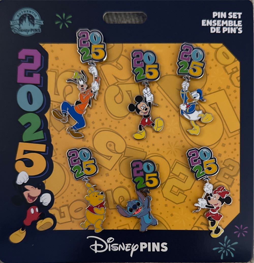 Characters With Balloons Booster Set — Disney Parks  pin collectible [Barcode 400984071506] - Main Image 2