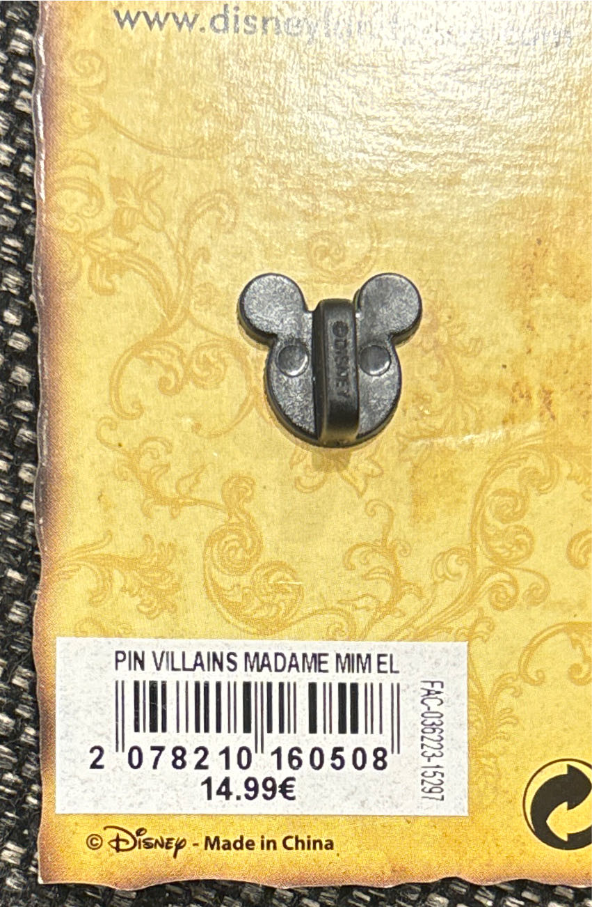 Madam Mim - Disney Pin pin collectible [Barcode 2078210160508] - Main Image 4
