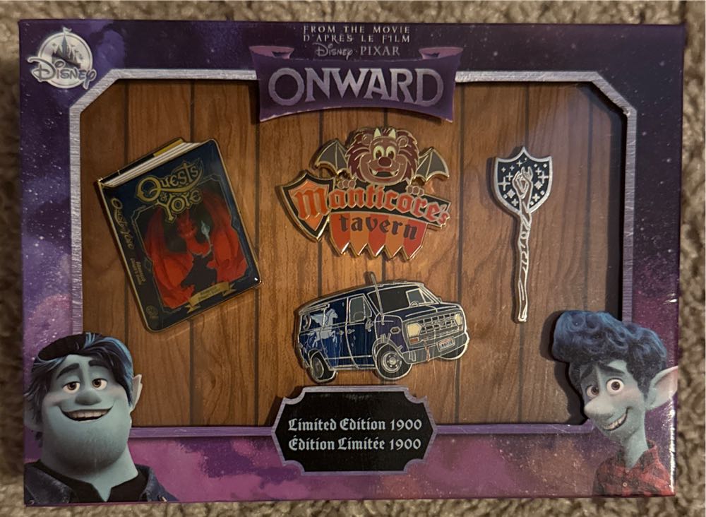 Ds Onward Set Pixar  pin collectible [Barcode 465054847634] - Main Image 2