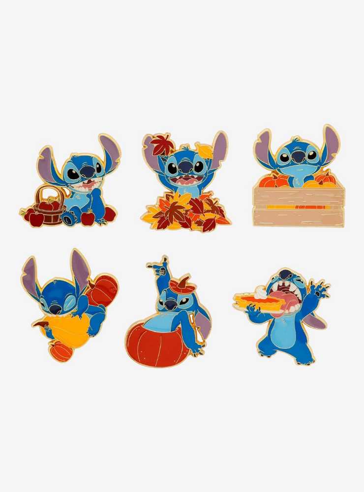 Loungefly Disney Lilo & Stitch Fall Activities Blind Box | Pumpkin Box  pin collectible [Barcode 32108778] - Main Image 2