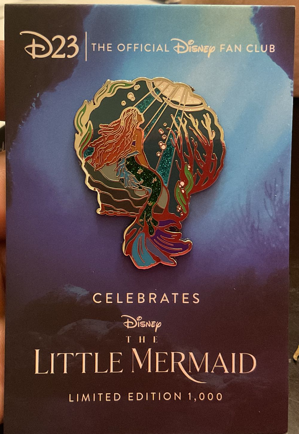 Ursula’s Return Kida – Atlantean Lorcana League Pin