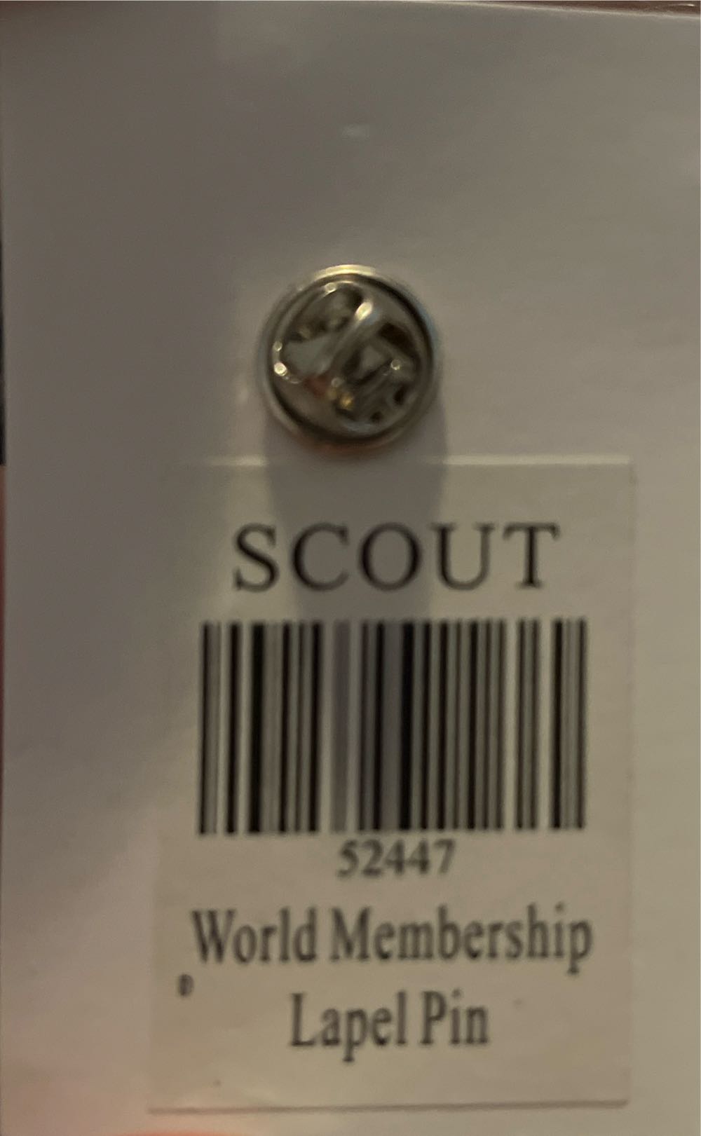 World Scout Membership Lapel Pin - Scouts Australia pin collectible - Main Image 2