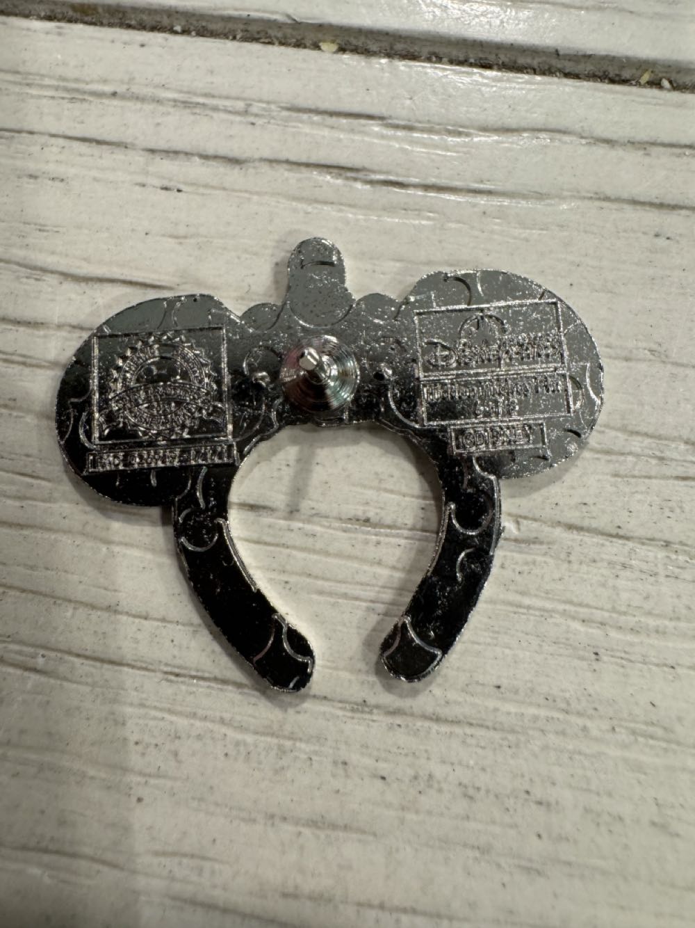 Minnie mouse Ears HeadBand, Beauty And The Beast  pin collectible - Main Image 2