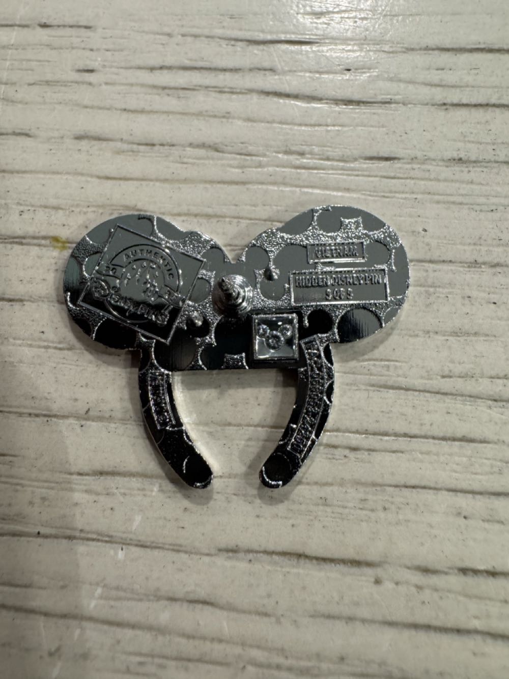 Minnie Mouse Ears Headband, Mickey Mouse  pin collectible - Main Image 2