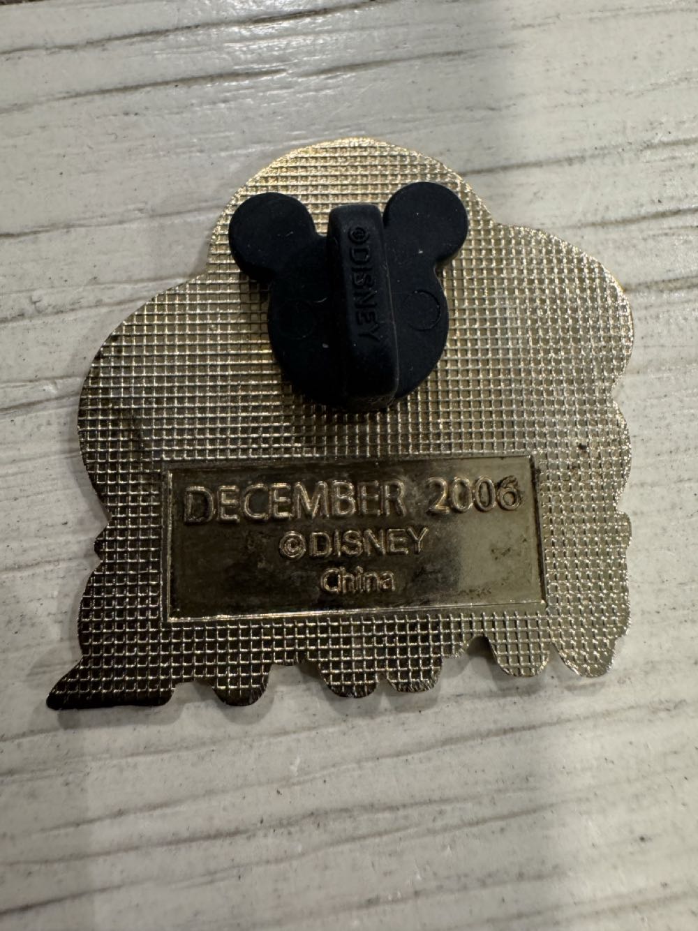 Toys for tots, Mickey Mouse on a fire truck  pin collectible - Main Image 2