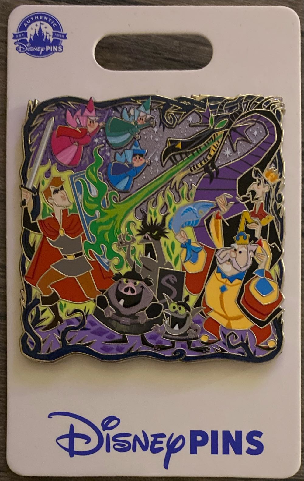 Into the Inklands Sheriff of Nottingham – Corrupt Official Lorcana League Pin