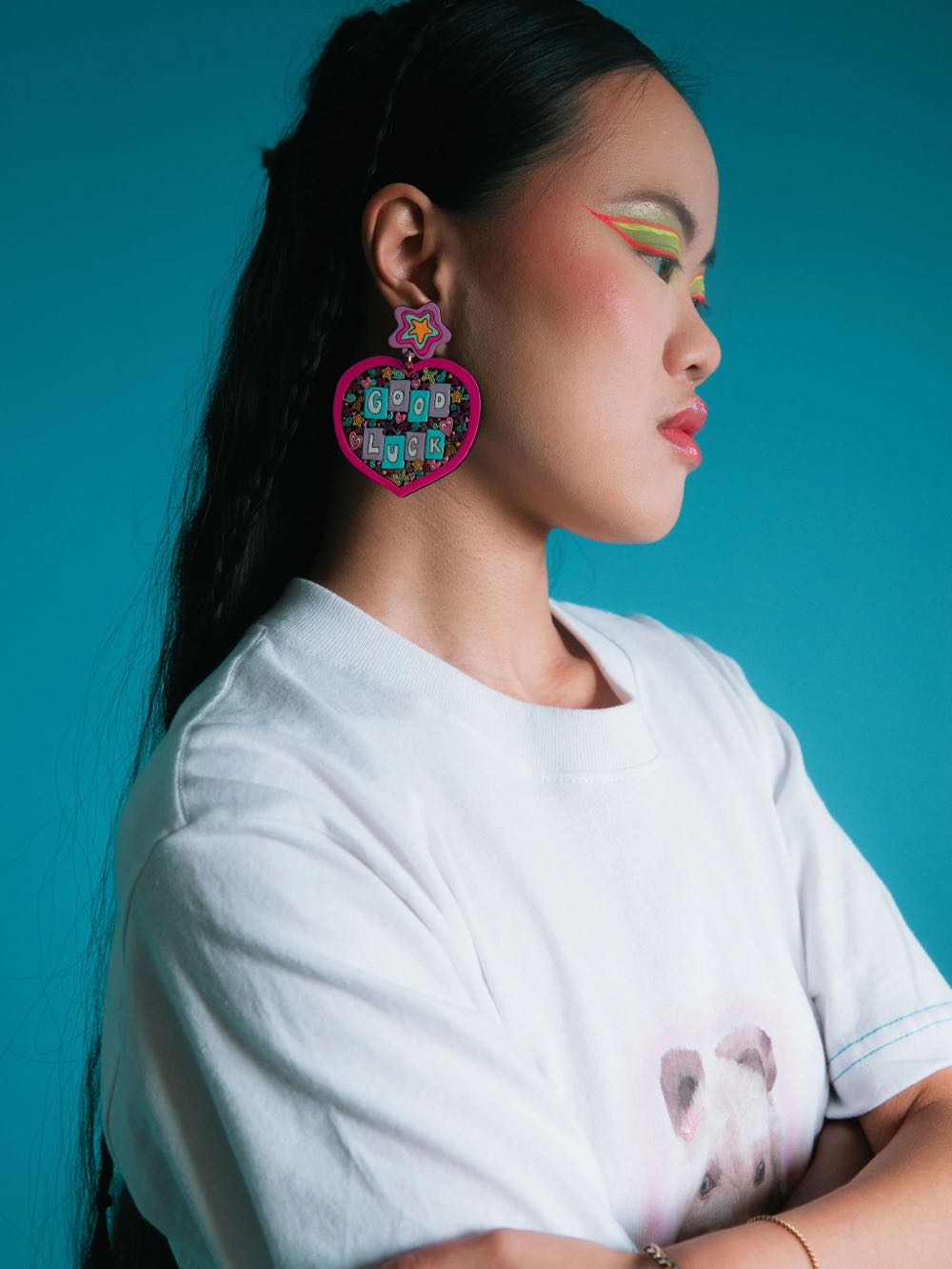 Rylee & Ink - Good Luck Dangles - Earrings pin collectible - Main Image 2