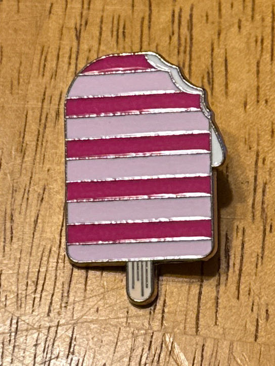 Hello Kitty Sweet Monster Kaiju Enamel Pin Strawberry Godzilla