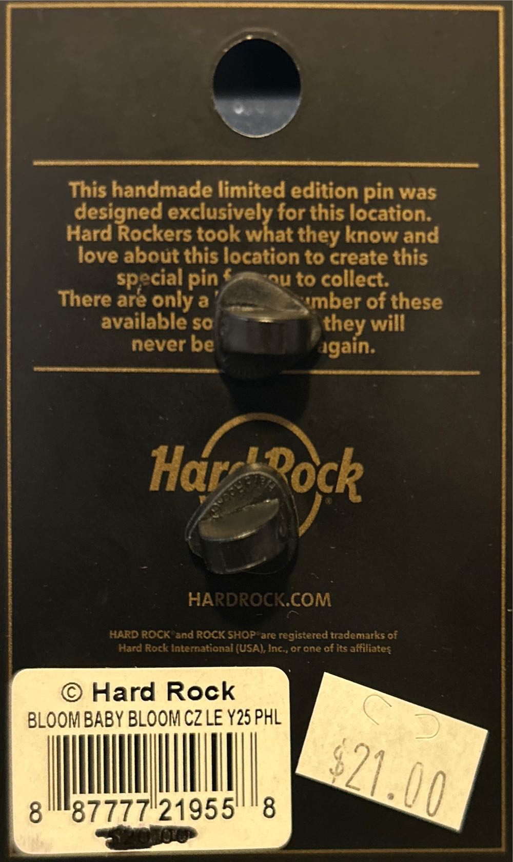 HRC: Philadelphia Bloom Baby Bloom - Holidays and Events pin collectible [Barcode 887777219558] - Main Image 2