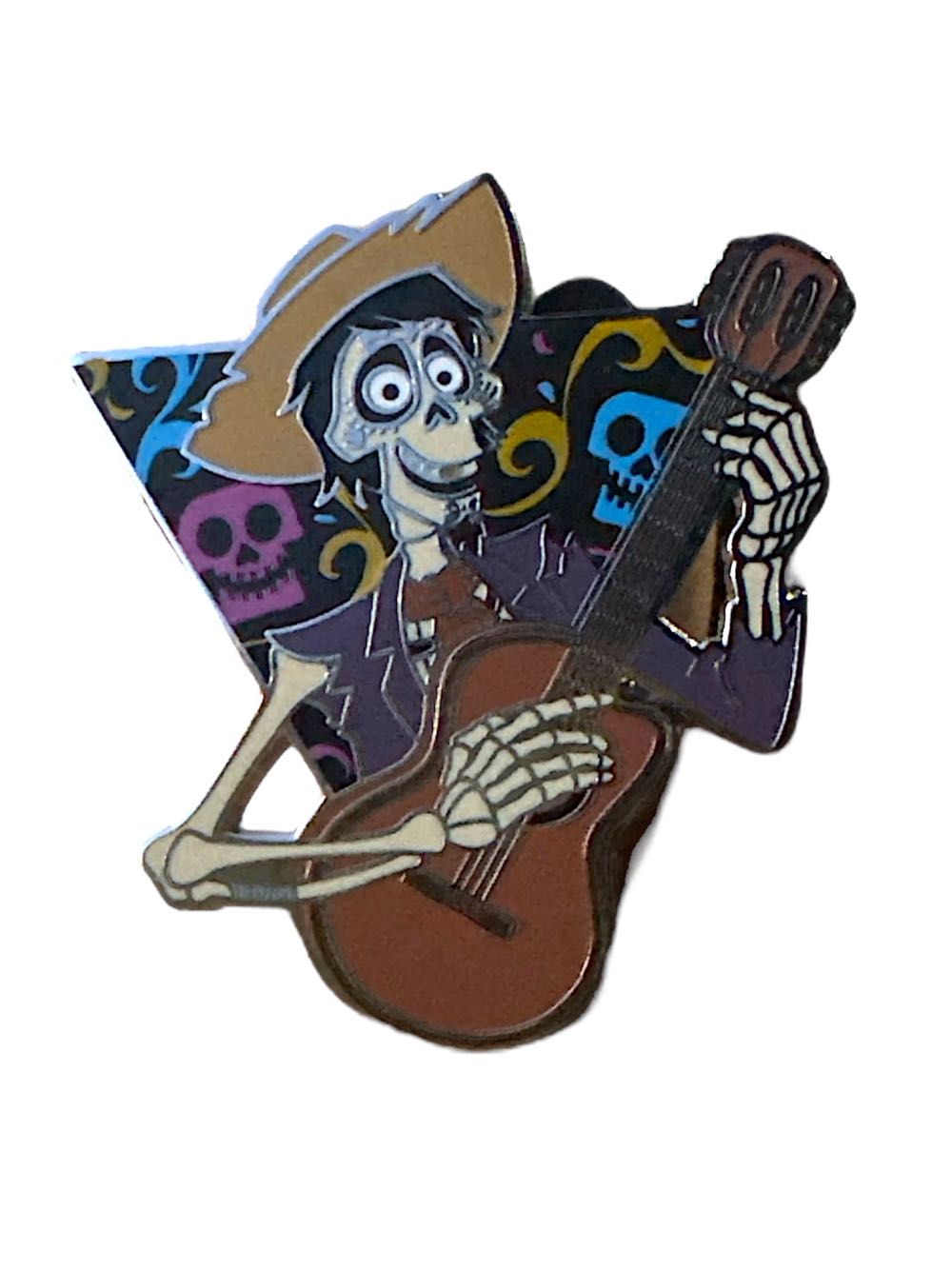Pixar Coco - Hector Guitar  pin collectible [Barcode 400950517397] - Main Image 2