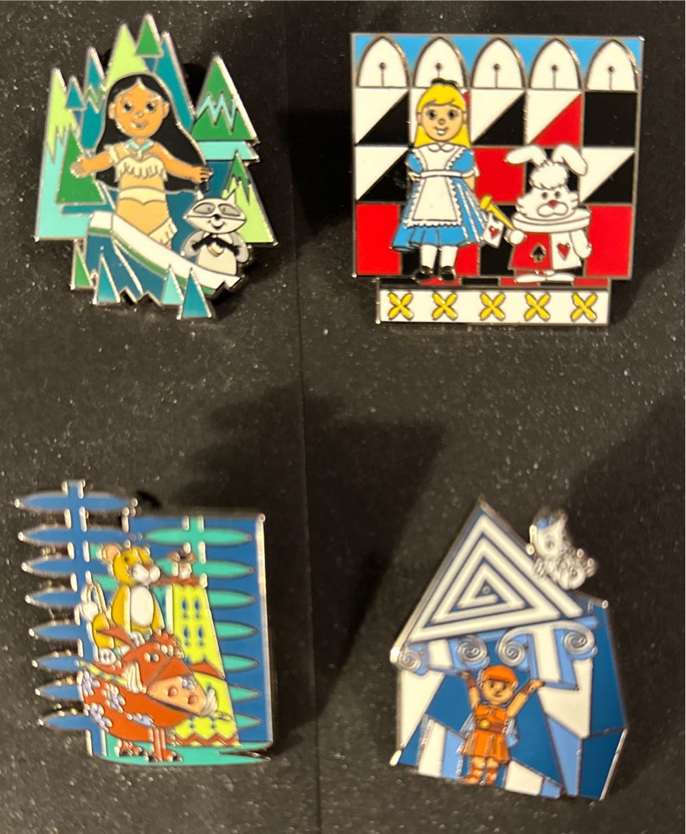 Disney Parks Pin It’s A Small World Pin Alice In Wonderland Mystery Box  pin collectible [Barcode 400953968080] - Main Image 2