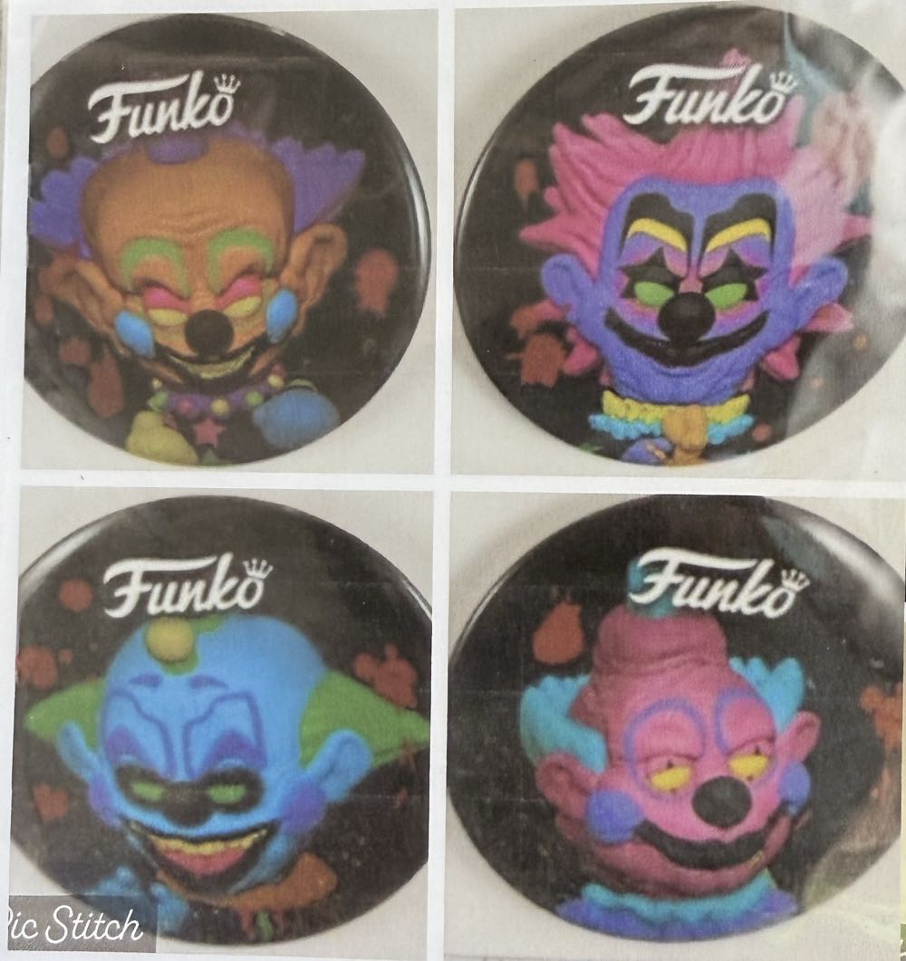 Killer Clowns From Outer Space Funko Buttons  pin collectible - Main Image 2