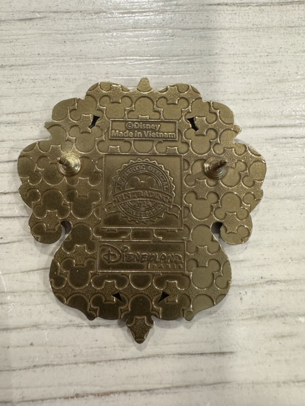 DLP Beauty And The Beast Mirror Silhouette Series Belle  pin collectible [Barcode 2078010241063] - Main Image 3