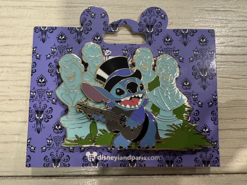 Stitch Phantom Manor With The Grim Grinning Ghosts Busts - Disney Pin pin collectible [Barcode 2078010233006] - Main Image 3
