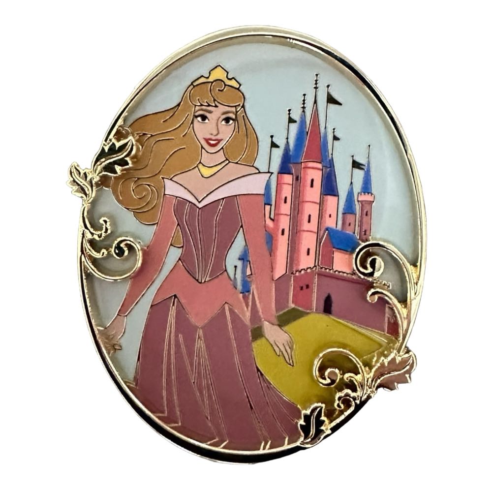 Dssh Aurora 65th Anniversary Sleeping Beauty Pink ...  pin collectible [Barcode 400909139588] - Main Image 2