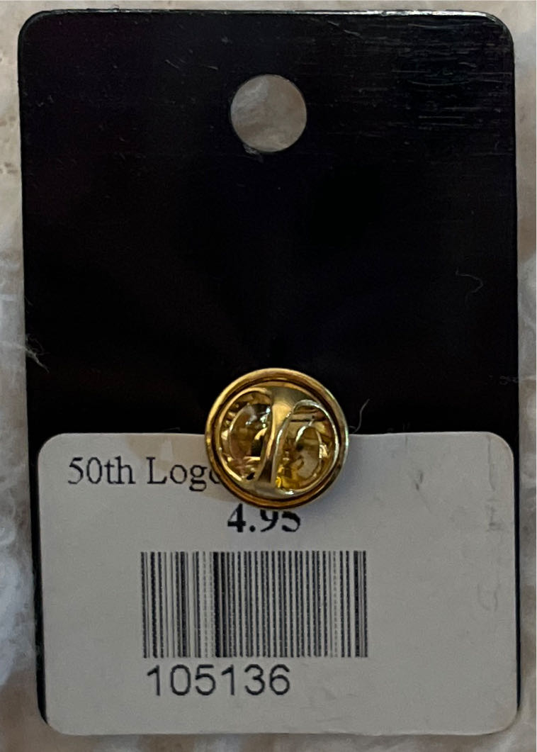 Cape May-Lewes Ferry 50th Anniversary  pin collectible - Main Image 2