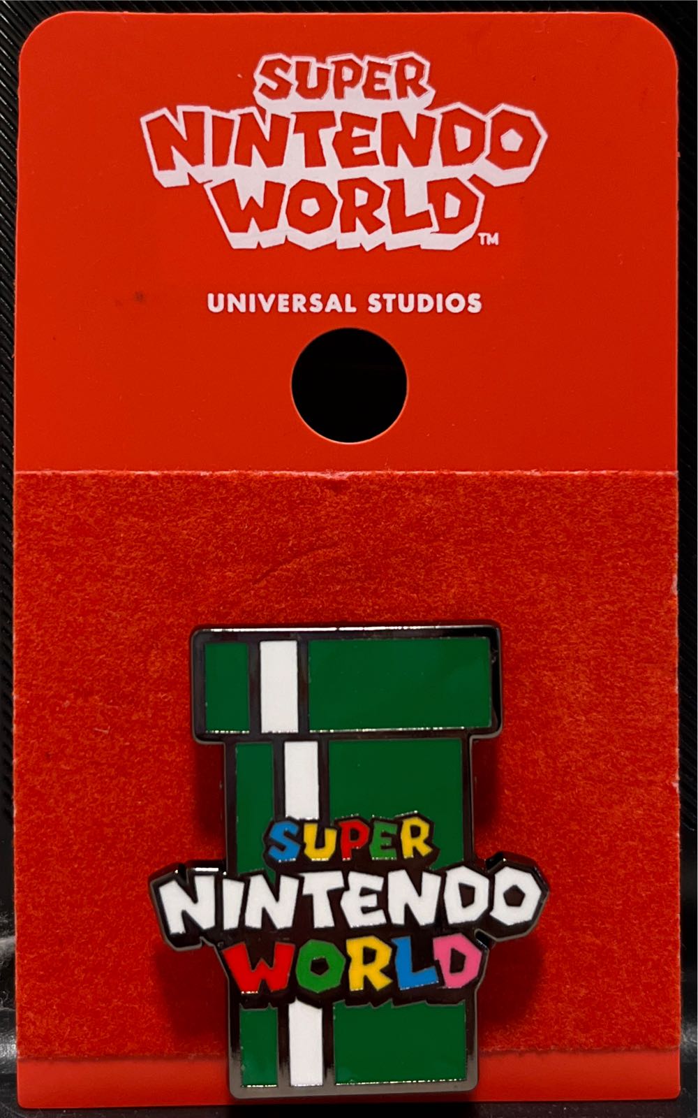 Super Nintendo World- Mario  pin collectible - Main Image 3