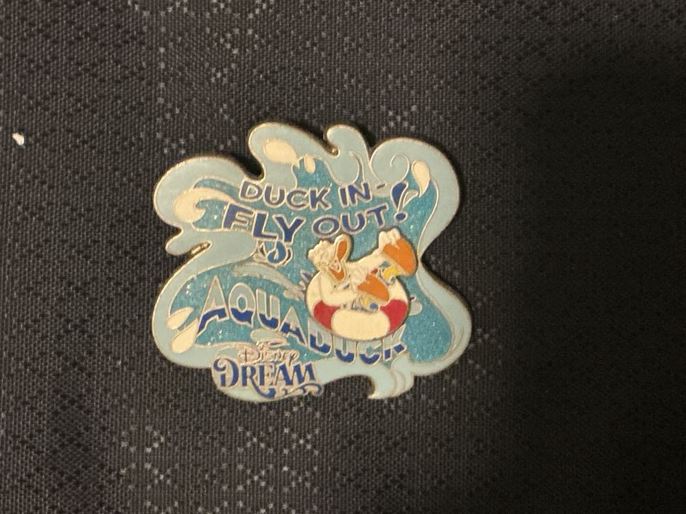 Aquaduck Pin Disney Dream 2011 Disney Cruise Line  pin collectible - Main Image 2