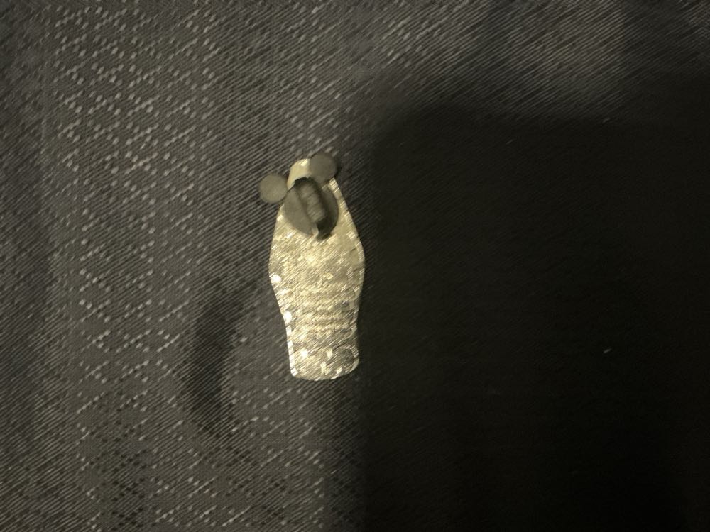 Bottom of Woody’s Boot - Andy - Hidden Mickey - Toy Story - Pixar  pin collectible - Main Image 2