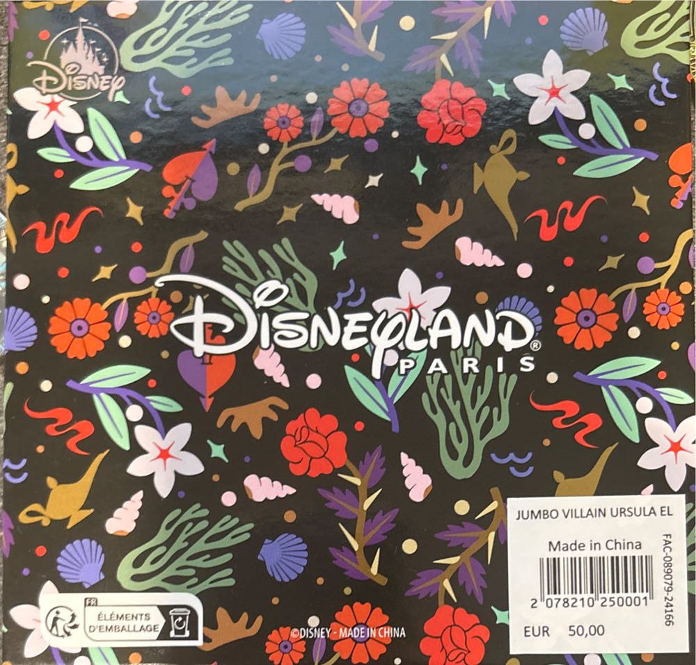 Ursula And Ariel- Villain And Princess Silhouette Unlock The Spell - Disney Pin pin collectible [Barcode 2078210250001] - Main Image 4