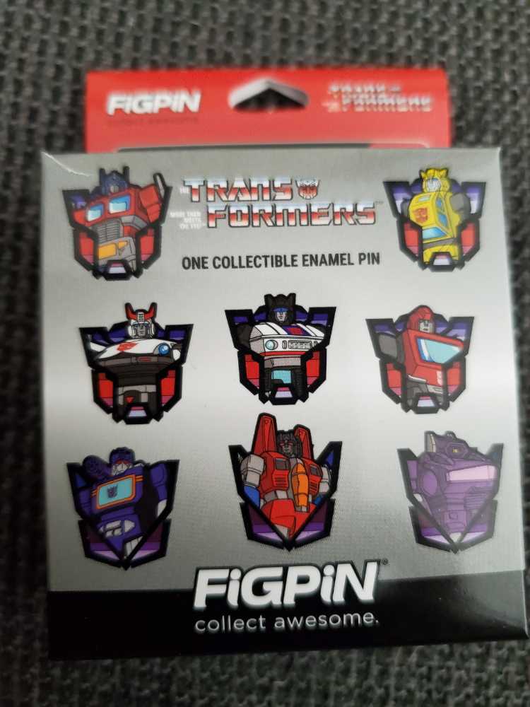Soundwave : Transformers Figpin Glitter  - FiGPiN Mini pin collectible - Main Image 2