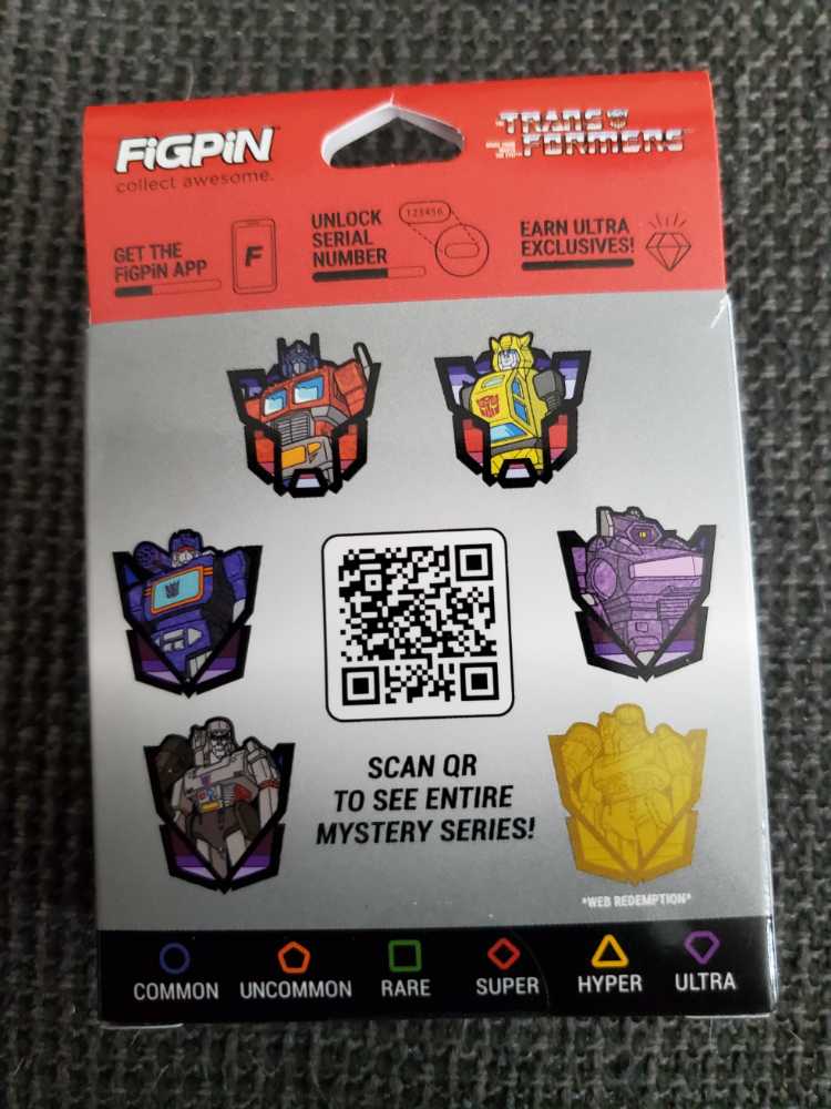 Optimus Prime : Transformers Figpin  - FiGPiN Mini pin collectible - Main Image 3