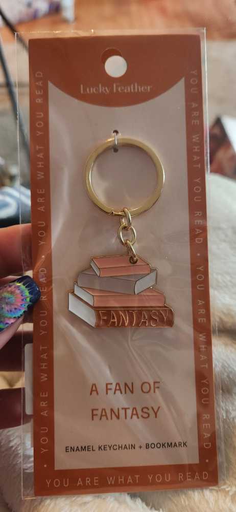 You Are What You Read - Key Chain pin collectible [Barcode 810045985831] - Main Image 2