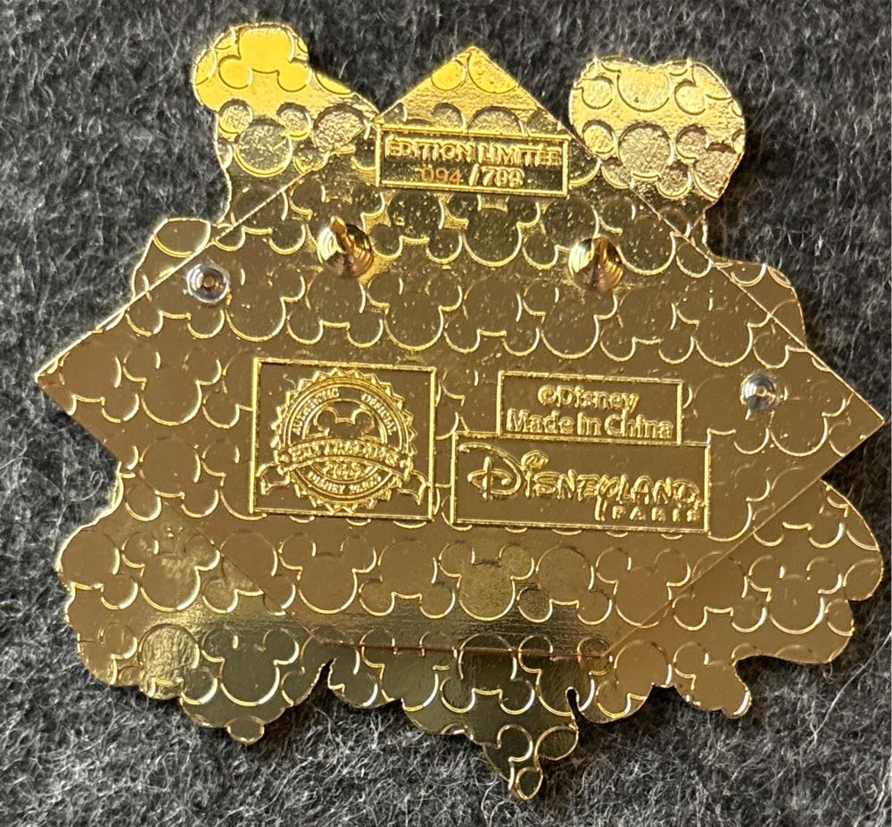 Villains Tremaine & Cinderella Pin Disneyland Paris Limited Edition - Disney Pin pin collectible [Barcode 2078210250292] - Main Image 2