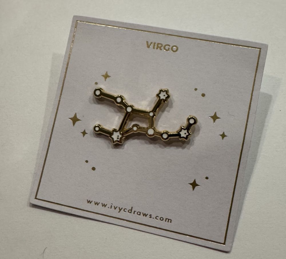 Virgo  pin collectible - Main Image 2