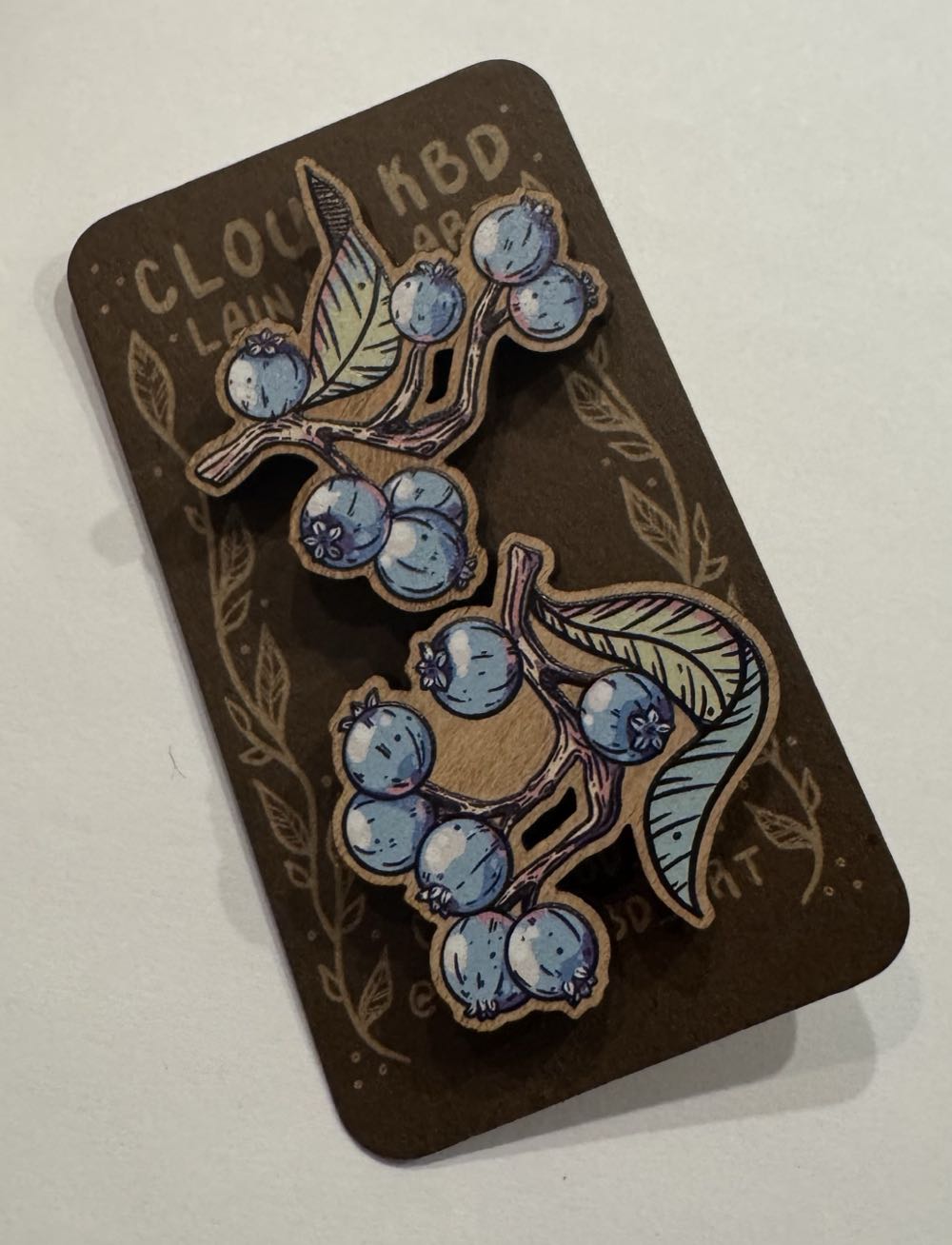 Blueberries  pin collectible - Main Image 2