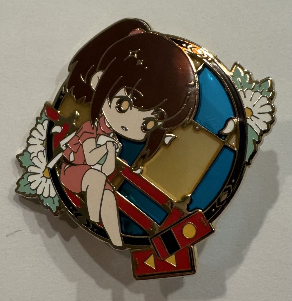 Wallace Collection - Elephant Vase Enamel Pin Badge