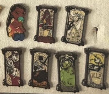 Lounge fly the nightmare before Christmas Characters Portrait, Blind Box Enamel Pin Set  pin collectible - Main Image 2