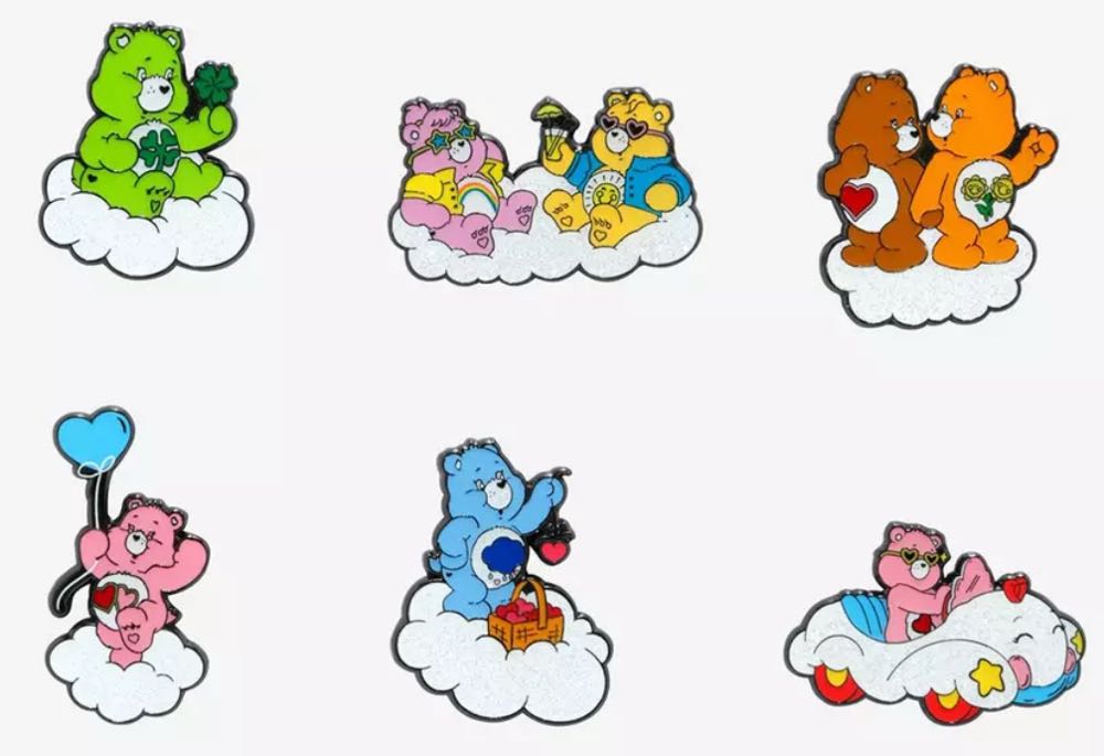 Loungefly Care Bears Clouds Blind Box Enamel Pin  pin collectible - Main Image 2