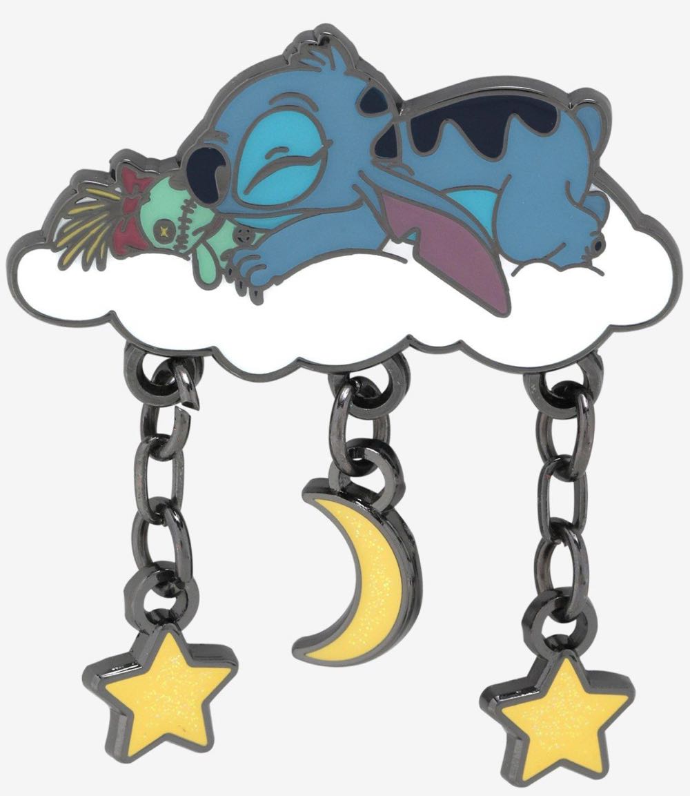 Loungefly Disney Lilo & Stitch Cloud Nap Enamel Pin  pin collectible - Main Image 2