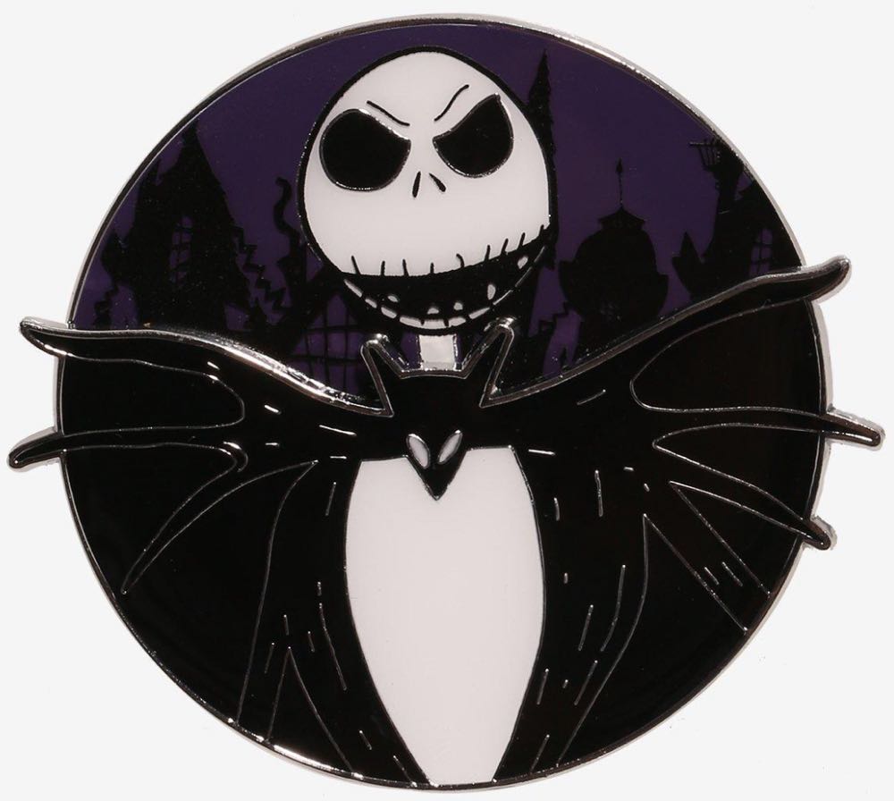 Loungefly The Nightmare Before Christmas Jack Face Spinner  pin collectible - Main Image 2