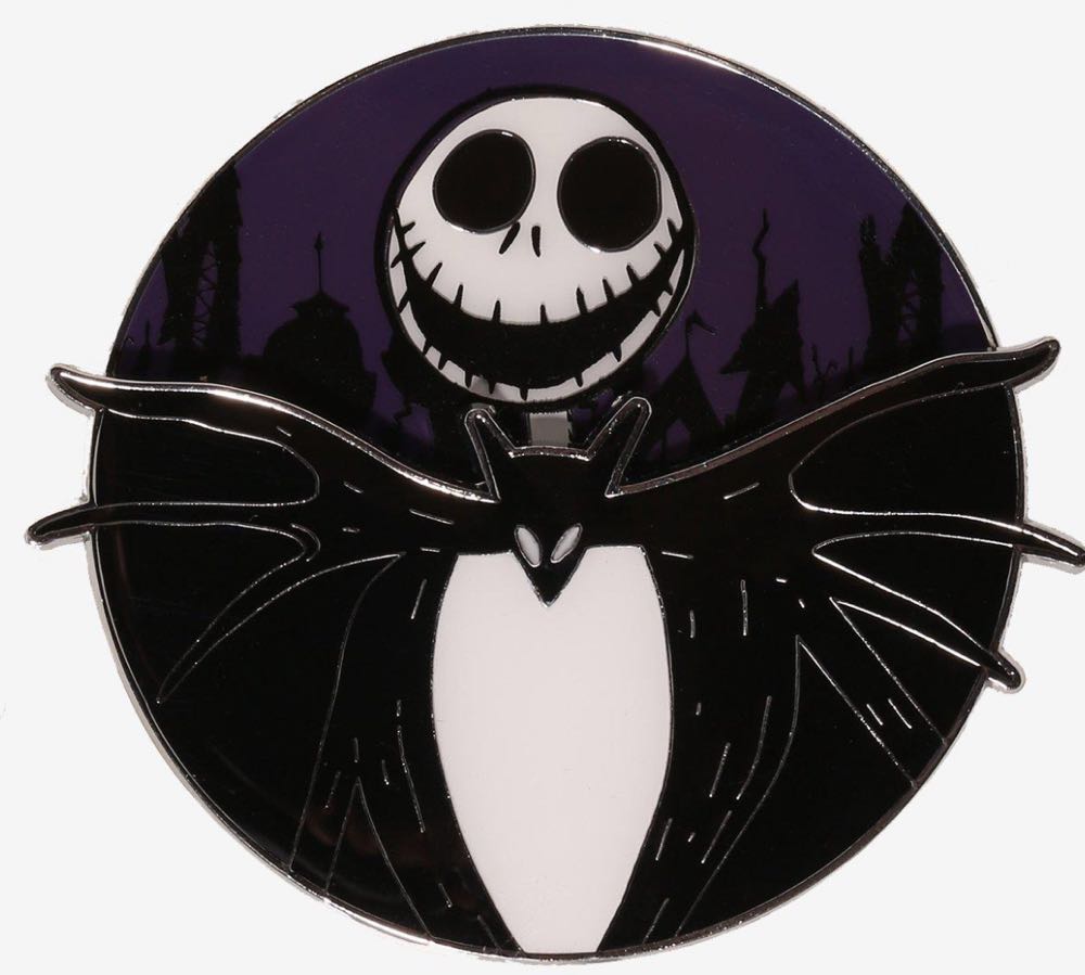 Loungefly The Nightmare Before Christmas Jack Face Spinner  pin collectible - Main Image 3