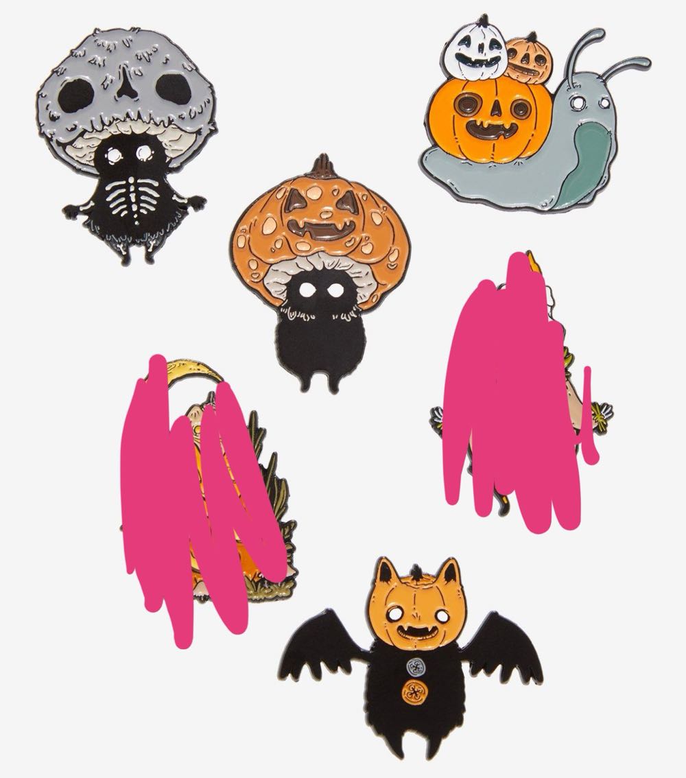 Halloween Creatures Blind Box Enamel Pin By Guild Of Calamity  pin collectible - Main Image 3
